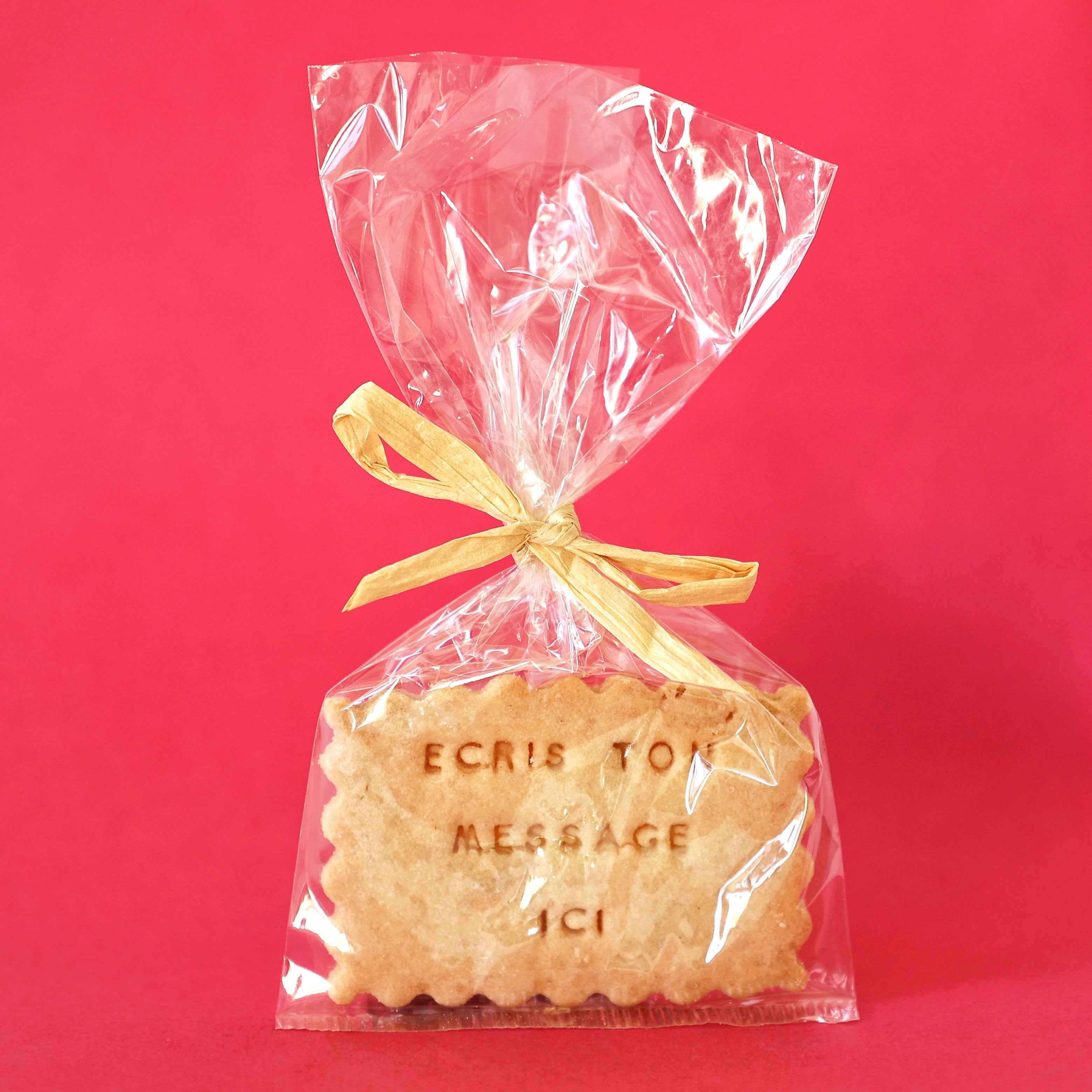 Ballotin de 1 biscuit (vendu par lot de 20)