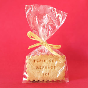Ballotin de 1 biscuit (vendu par lot de 20)