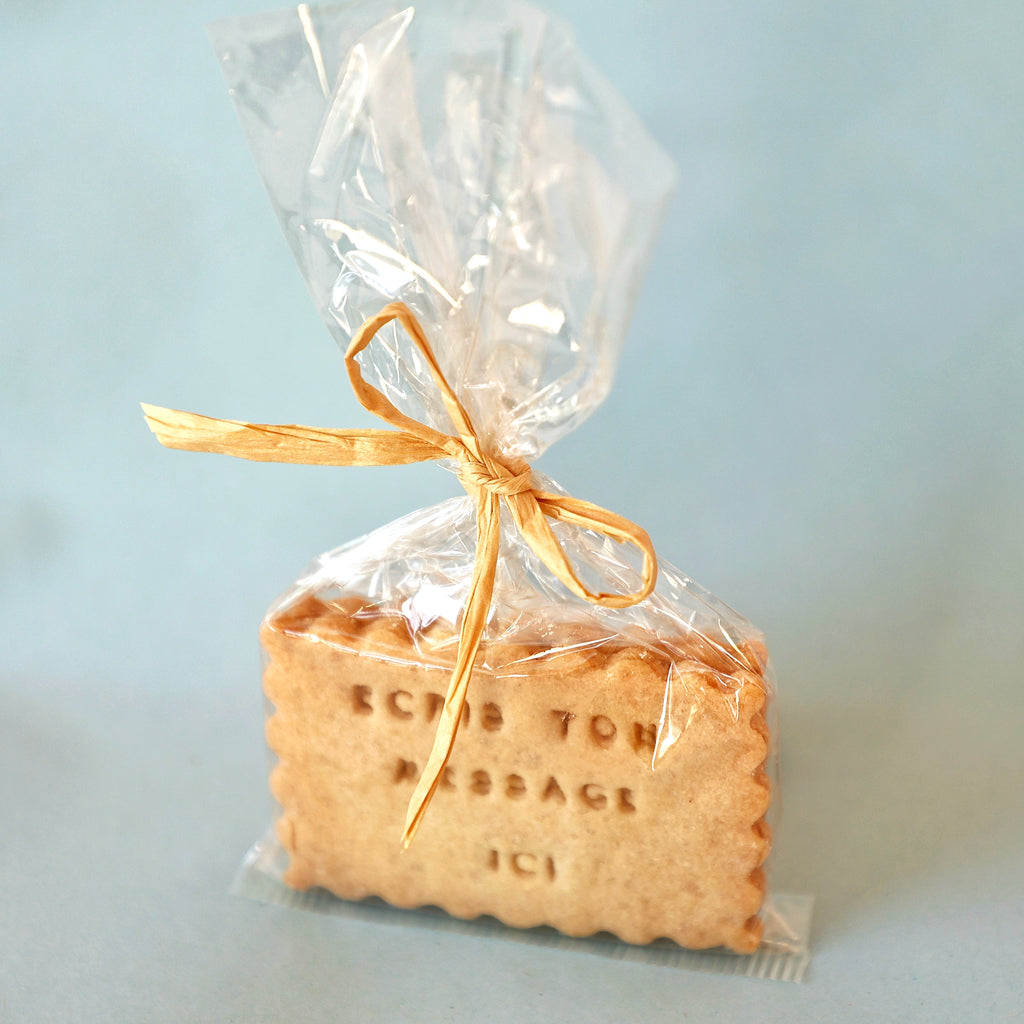 Cadeau invité - 2 Biscuits personnalisés