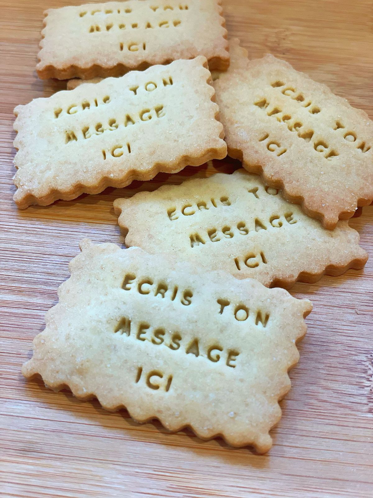 Sac cadeau 6 biscuits