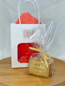 Sac cadeau 6 biscuits