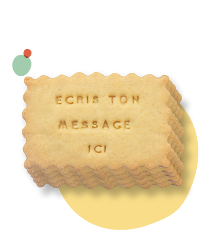 Ballotin de 5 biscuits (vendu par lot de 4)