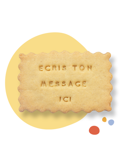 Ballotin de 1 biscuit (vendu par lot de 20)