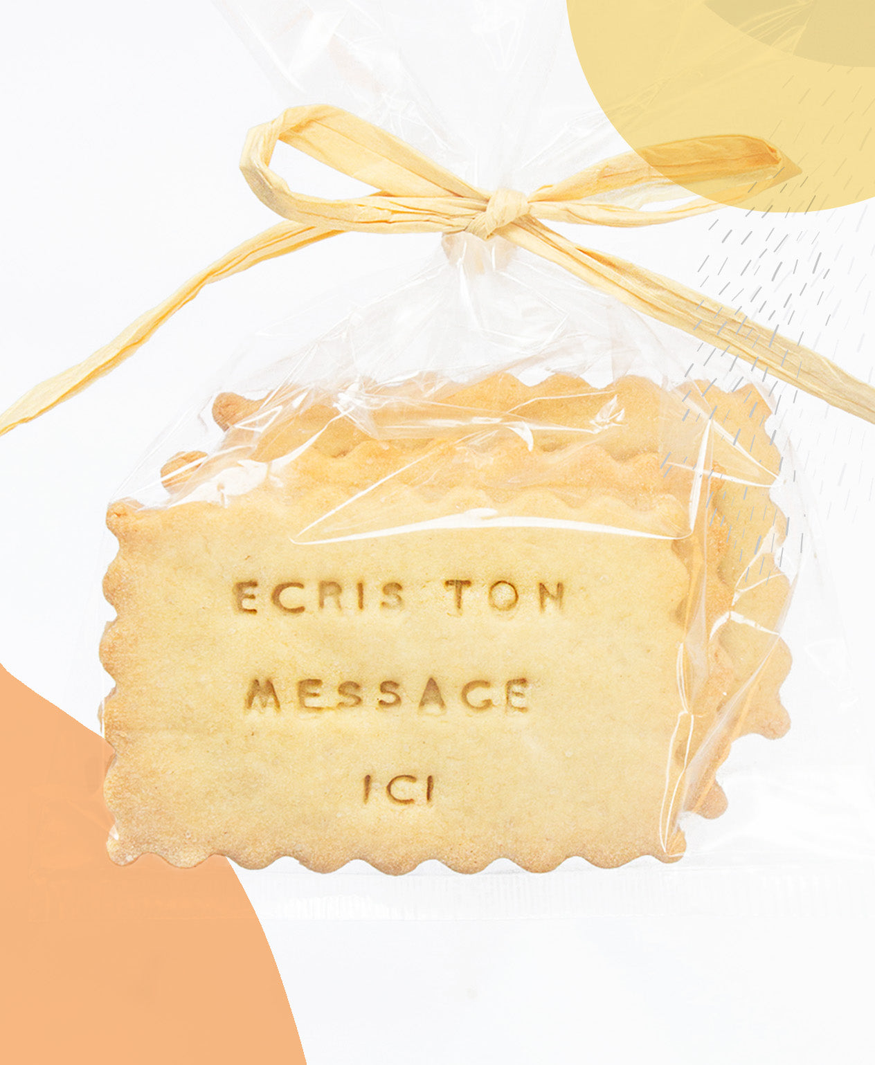 Ballotin de 3 biscuits (vendu par lot de 7)